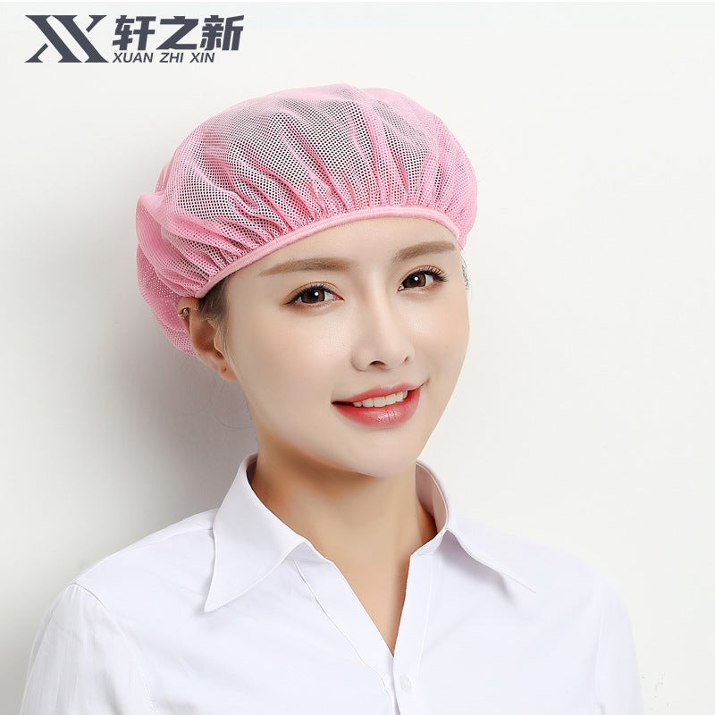 Xuan'S New Chef Hat Women'S Kitchen Anti-Hair Workshop Work Hat Kitchen Factory Canteen Catering - Image 1